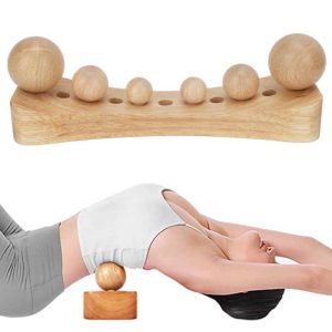 psoas muscle wooden massager